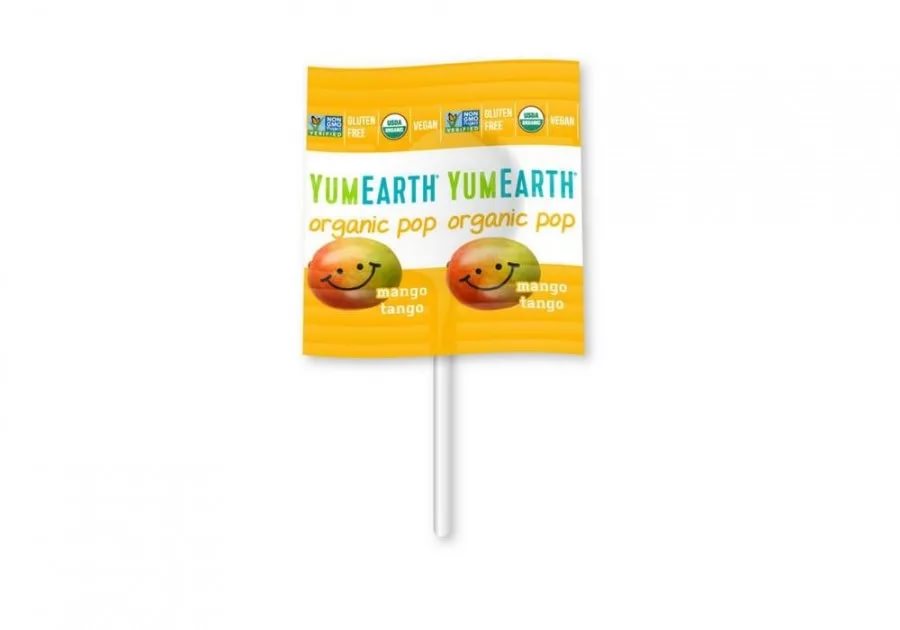 Леденец на палочке органический, 1 шт, YamEarth