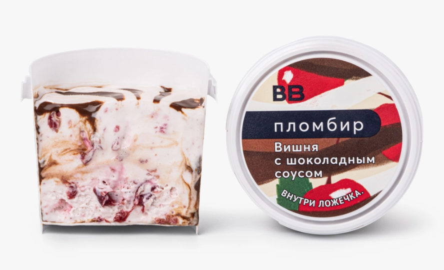 пломбир вишн шок