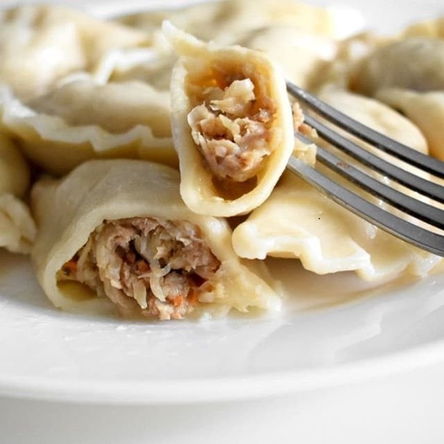 Вареники мясо-капустные, 0,5 кг, Freshblaga