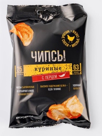 чипсы куриные с перцем