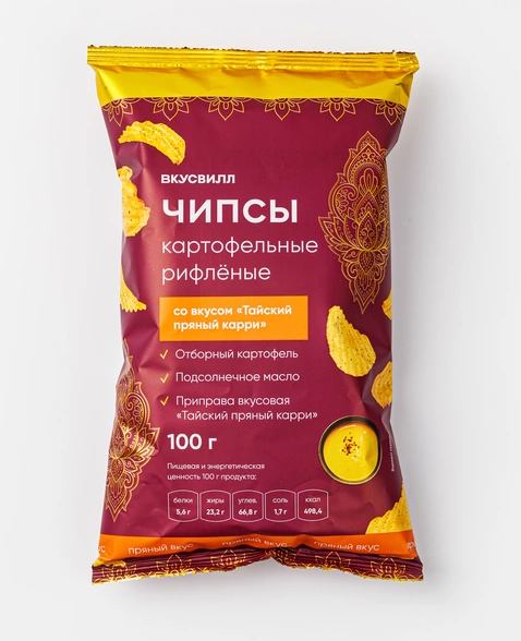 чипсы карт риф тайск прян кар