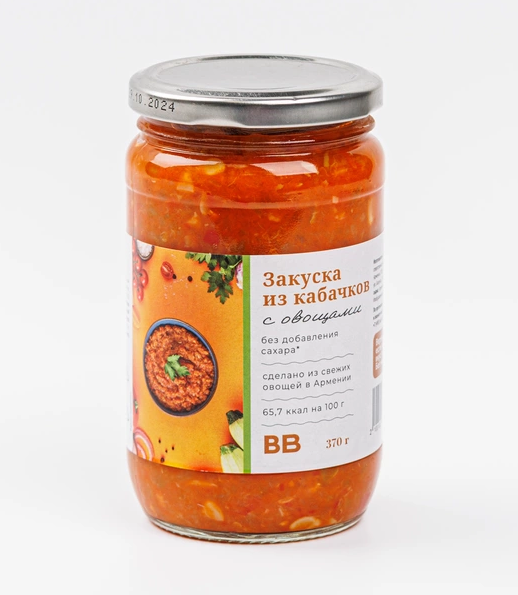 закус каб с овощ