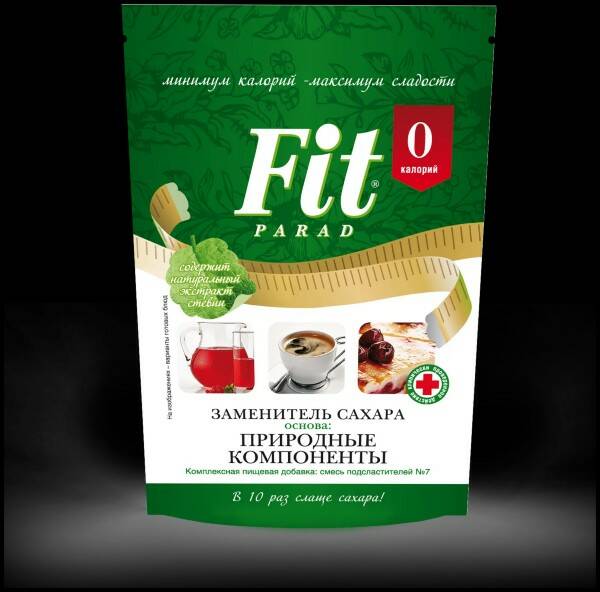 Заменитель сахара №7 (дойпак), 100 гр, Fit parad