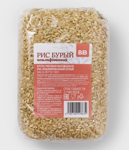 рис бурый