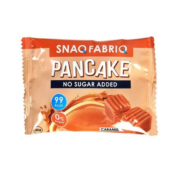 Панкейк с начинкой Мягкая карамель, 45 гр, SNAQ FABRIQ