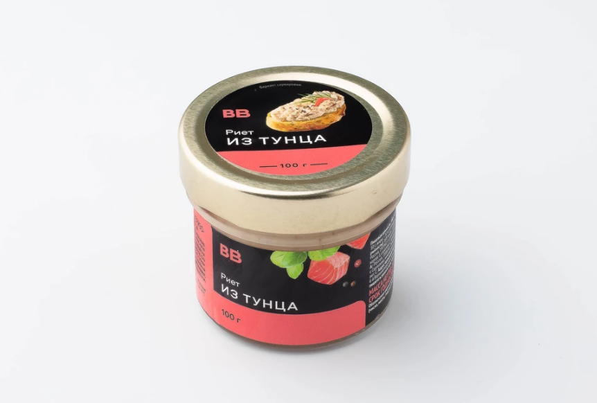 Риет из тунца, 100 гр, ВкусВилл