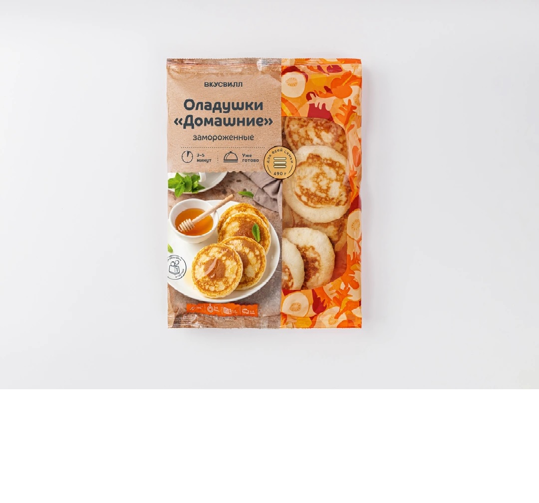 Оладушки домашние, 490 гр, ВкусВилл