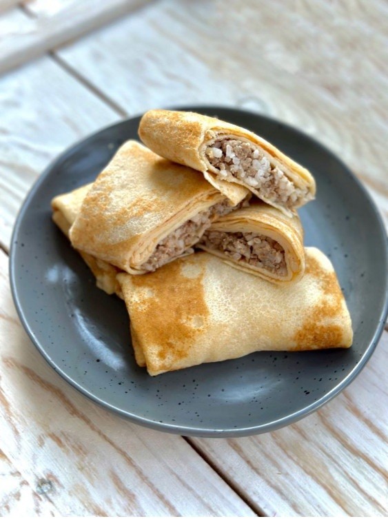 Блины с мясом и рисом, 400 гр, Freshblaga