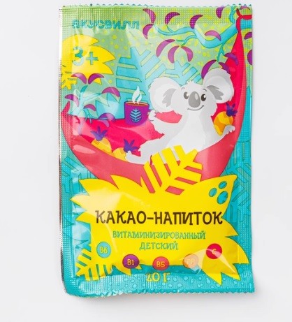 какао детское