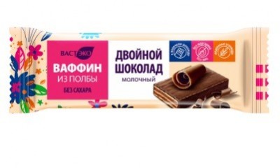 ваффин с 2 шоколадом молочный