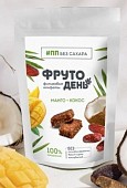 Конфеты из сухофруктов "Фрутодень" манго-кокос,150 гр, Сибирский кедр