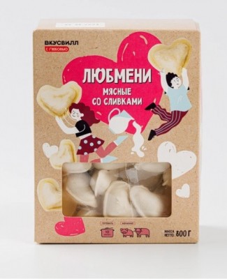 люмени мясные со сливками