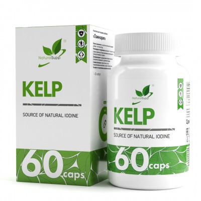 Комплексная пищевая добавка Ламинария(KELP), 60 капс, NaturalSupp