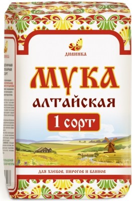 Мука пшеничная, 1с 2 кг, Дивинка