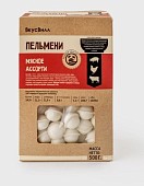 Пельмени микро "Мясное ассорти", 500 гр, ВкусВилл