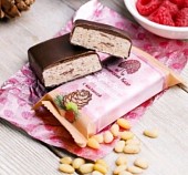 Конфета "Кедровый марципан" с малиной, 40 гр, Сибирский кедр