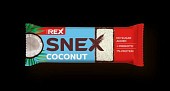 Батончик глазированный кокосовый SNEX, 40 гр, Protein Rex