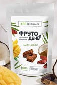 Конфеты из сухофруктов "Фрутодень" манго-кокос,150 гр, Сибирский кедр