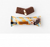 Батончик маршмеллоу с соленой карамелью в молочном шоколаде, 30 гр, ВкусВилл