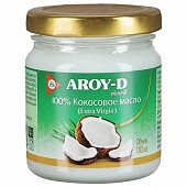 Масло кокосовое нерафинированое, 180 мл, AROY-D